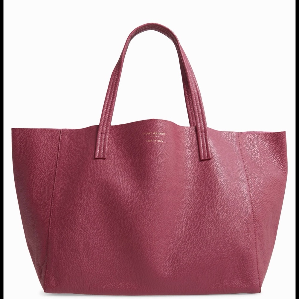 KURT GEIGER - Violet Leather Tote Bag💜